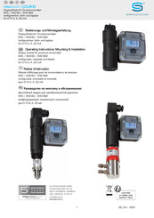S+S Regeltechnik PREMASGARD SHD-SD Operating Instructions, Mounting & Installation