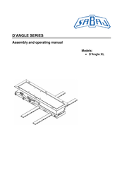 Sabaj D'ANGLE Series Assembly And Operating Manual