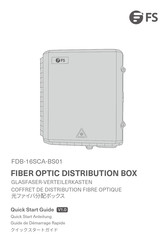 FS FDB-16SCA-BS01 Quick Start Manual
