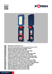 Forch PRO 5423 74 Manual