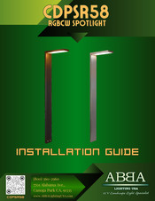 ABBA CDPSR58 Installation Manual