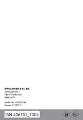 Parks PASB 44 A1 Short Manual