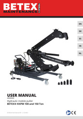 BEGA BETEX HXPM 150 Ton User Manual