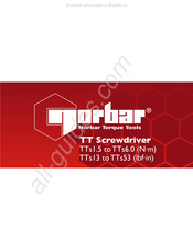 norbar TTs13 Manual