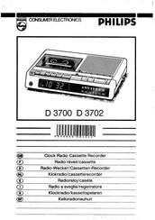 Philips D 3702 Quick Start Manual