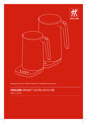 Zwilling ENFINIGY PRO 53110-1 Operating Instructions Manual