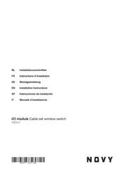 Novy 990037 Installation Instructions Manual