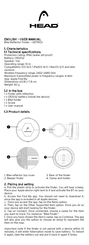 HEAD HDT03 User Manual