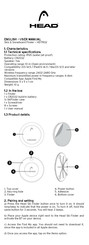 HEAD HDTR02 User Manual