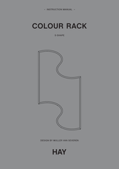 Hay COLOUR RACK 381969 Instruction Manual