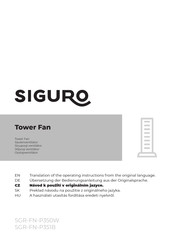 SIGURO SGR-FN-P351B Translation Of The Operating Instructions