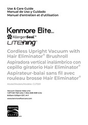 Kenmore Elite AllergenSeal LITENING Use & Care Manual