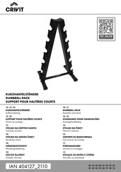 Crivit 100351111 Assembly Instructions Manual