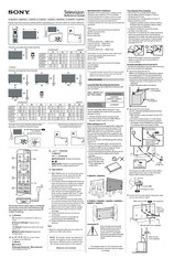 Sony BRAVIA K-85XR70C Reference Manual