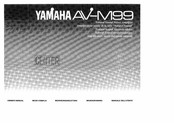 Yamaha AV-M99 Owner's Manual