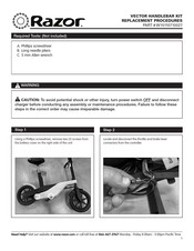 Razor vector Manual