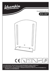 Kleankin 834-057 Quick Start Manual