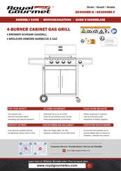 ROYAL GOURMET GE4000BE-F Assembly Manual