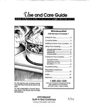 KitchenAid KGCS100S Use And Care Manual