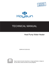 Kaysun COMPAK KHP 20/300 ACS2 Technical Manual