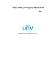UNV OEU-201B-HMW-K Deployment Manual