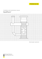 FRÄNKISCHE SediPoint Installation And Maintenance Manual