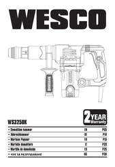 Wesco WS3250K Original Instructions Manual