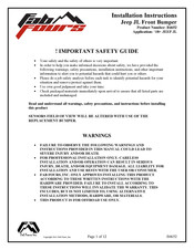 Fab Fours B4652 Installation Instructions Manual