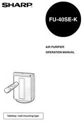 Sharp FU-40SE-K Operation Manual