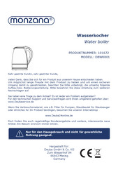 Monzana DBWK001 Manual