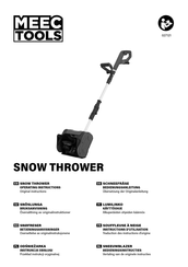 Meec tools 027121 Operating Instructions Manual