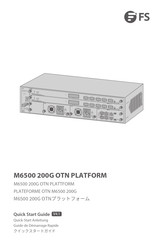 FS M6500-CH2U Quick Start Manual