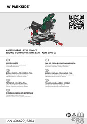 Parkside 436629 2304 Operating And Safety Instructions Manual