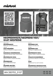 Mistral 385705 2107 Operation And Safety Notes