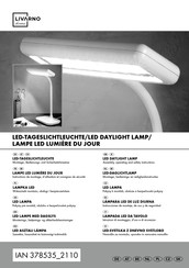 LIVARNO home 378535 2110 Assembly, Operating And Safety Instructions