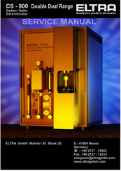 ELTRA CS-800 Service Manual
