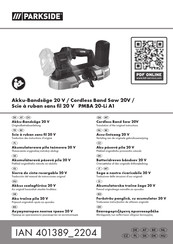 Parkside 401389 2204 Translation Of The Original Instructions