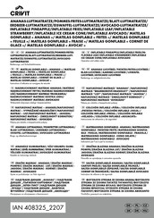 Crivit 100362693003 Operation And Safety Notes