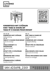 LIVARNO home 425698 2301 Assembly Instructions Manual