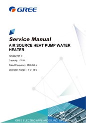 Gree GRS-1.5Pd/TD200ANpA-K Service Manual