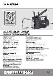 Parkside PPSZ 700 A1 Operation And Safety Notes