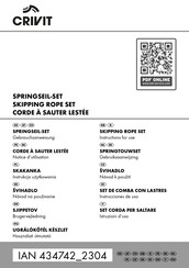 Crivit 100369453 Instructions For Use Manual