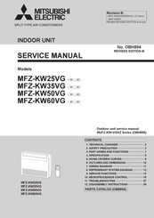 Mitsubishi Electric MFZ-KW60VG Service Manual