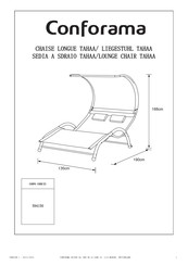 CONFORAMA TAHAA 594150 Manual