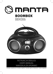 Manta BBX006 User Manual