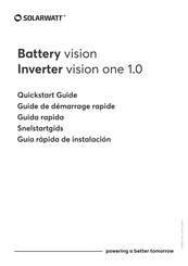 solarwatt Vision 60M high power Quick Start Manual