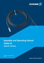 SCHUNK MMSK 65 Assembly And Operating Manual