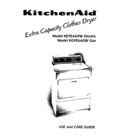 KitchenAid KGYE660W Use And Care Manual