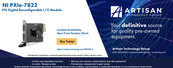 National Instruments PXIe-7821R Getting Started Manual
