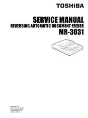 Toshiba MR-3031 Service Manual